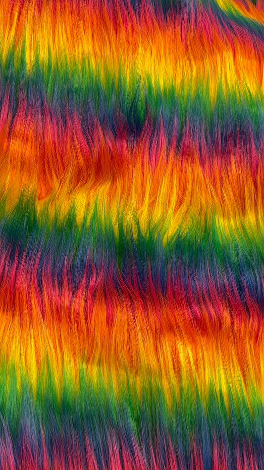 Rainbow Stripes Furry