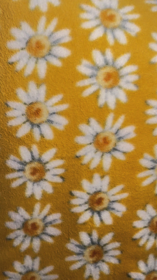 Bright Yellow Daisy Fabric